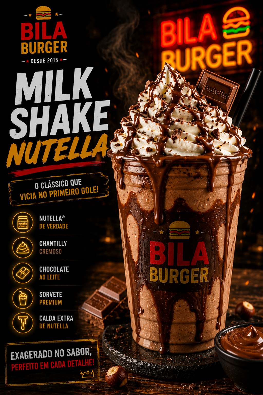 Milkshake Nutella